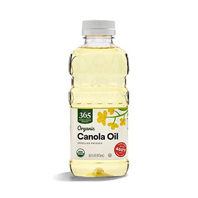 365 by Whole Foods Market, Organic Canola Cooking Oil, 16 Fl Oz