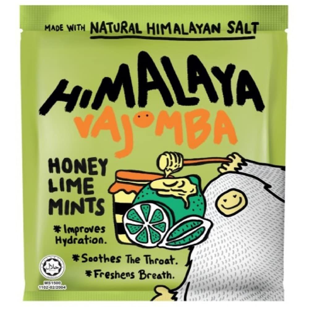 Himalaya Vajoba Honey Lime Mints 12 x 15g
