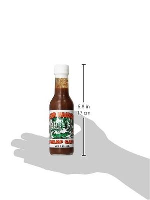 GATOR HAMMOCK Gator Hammock Swamp Gator Habanero &amp; Jalapeno, 5 FZ