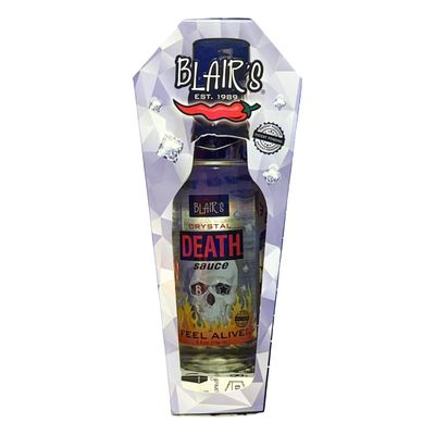 Blair&#39;s Crystal Death Sauce 5oz - New, Limited Edition - Guinness Book World Records Hot Sauce 16 million Crystals - BEWARE, Extremely Hot, One of the World&#39;s Hottest Sauces
