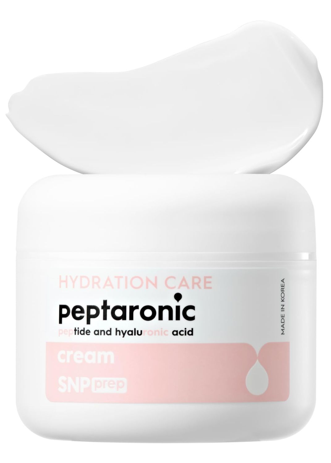 K Beauty Snp Peptaronic Skincare Moisturizing Cream Face Moisturizing, Calming, and Hydrating for All Skin Types Korean Moisturizer Face Cream with Hyaluronic Acid 1.9 Oz