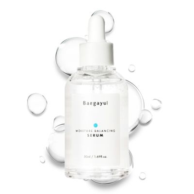Baegayul Moisture Balancing Serum - Hydrating &amp; Soothing Korea Essence, Multi-Molecular Hyaluronic Acid &amp; PHA, pH Balanced for Sensitive Skin, Botanical Ingredients, Exfoliating (50ml, 1.69fl oz)