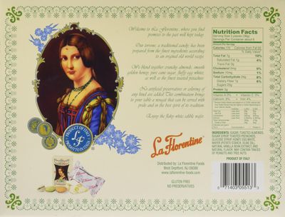 La Florentine Pistachio Torrone, 7.62 Ounce