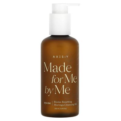 AXIS-Y Biome Resetting Moringa Cleansing Oil - Skin Nourishing &amp; Deep Hydrating Gentle Face Cleanser - Korean Skincare for All Skin Types - 200ml / 6.76 fl. oz.