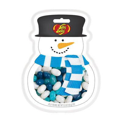 Jelly Belly Snowman Jelly Bean Mix 5.5 oz Pouch Bag