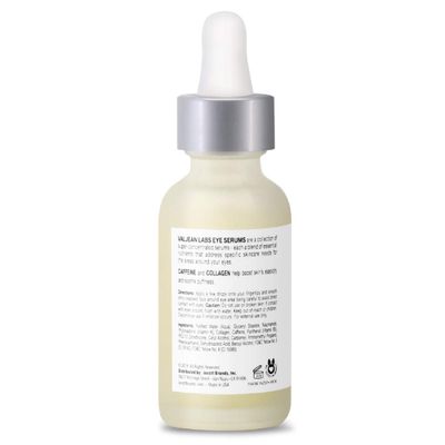 Valjean Labs DePuff Eye Serum Caffeine Collagen Helps to Reduce Under Eye Puffiness and Combat Signs of Aging Paraben Free, Cruelty Free, Made in USA (1 oz)