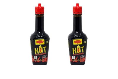 2 Packs - Europe Hot and Spicy Seasoning Sauce Glass Bottle - 100ml