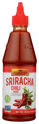 Lee Kum Kee Sriracha Chili Sauce 18.0 OZ(Pack of 2)