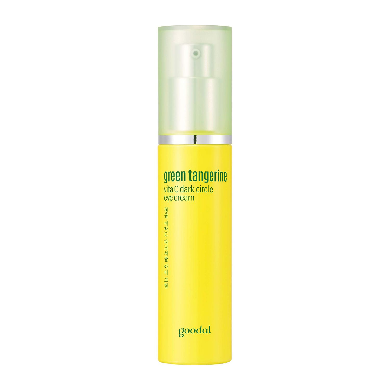 GOODAL Green Tangerine Vitamin C Dark Circle Eye Cream Intensive Dark Circle Relief and Elasticity Treatment, Gentle, Non-irritating, Anti-Aging and Anti-Wrinkle Care (Ver.1)
