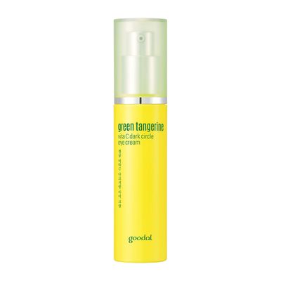 GOODAL Green Tangerine Vitamin C Dark Circle Eye Cream Intensive Dark Circle Relief and Elasticity Treatment, Gentle, Non-irritating, Anti-Aging and Anti-Wrinkle Care (Ver.1)