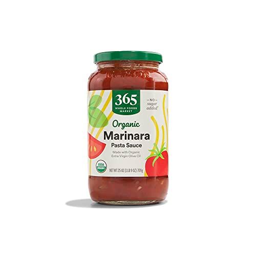 365 by Whole Foods Market, Organic Marinara Pasta Sauce, 25 Ounce