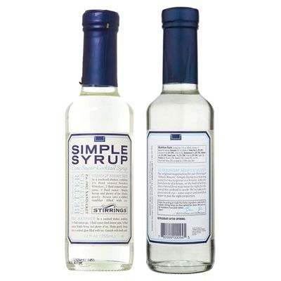 Stirrings Pure Cane Simple Syrup Cocktail Mixer, 12 ounce bottle Pack of (1)