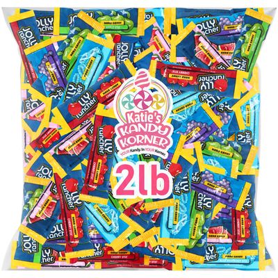 Jolly Ranchers Hard Candy Stix, 2lb Pack of Hard Candy Individually Wrapped, Ideal for Trick or Treating and Stocking Stuffers, Perfect for Buffets, Gift Bags, Party Favors and Sharing