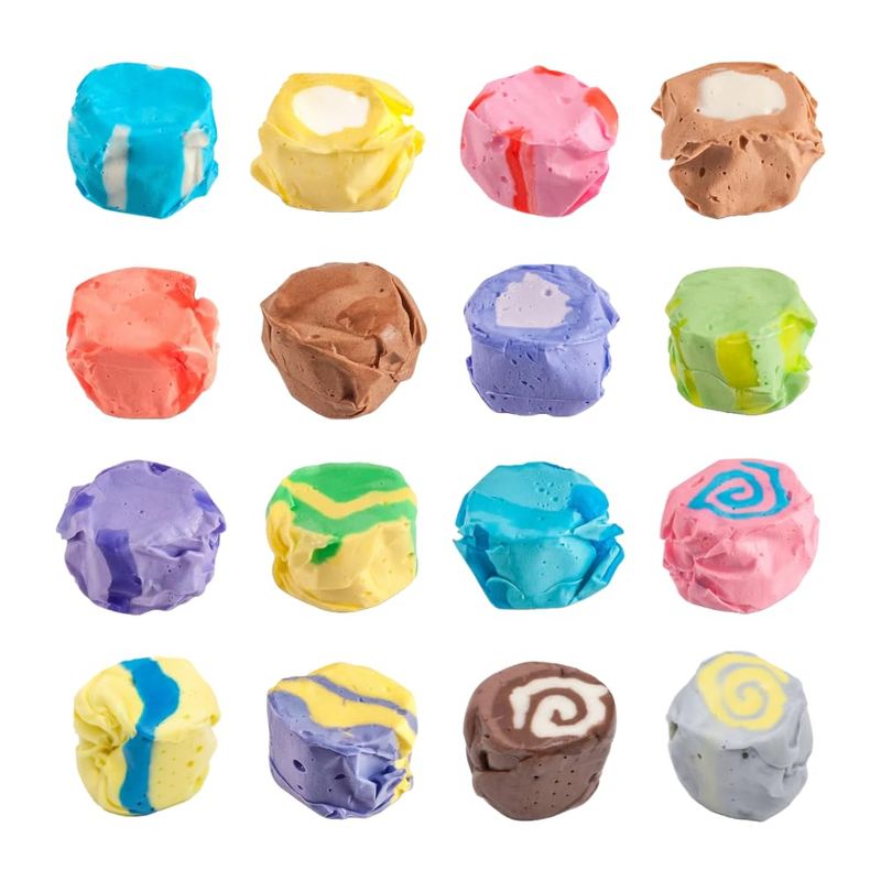 Taffy Shop "Favorites Mix" Salt Water Candy, Assorted Bulk Flavors of Saltwater Taffy, Unique Themed Bag of Gourmet Salt Water Candy, Wedding Candy- Share (14oz)
