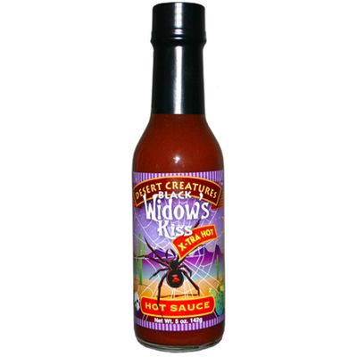 Desert Creatures Habanero Hot Sauce - Black Widows Kiss Extra Hot