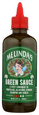 Melindas Green Sauce, 12 fl oz (355 ml) (Pack of 6)