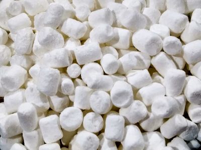 Dehydrated Marshmallow Bits - 8 oz of Fresh Mini Vanilla Dehydrated Marshmallows.