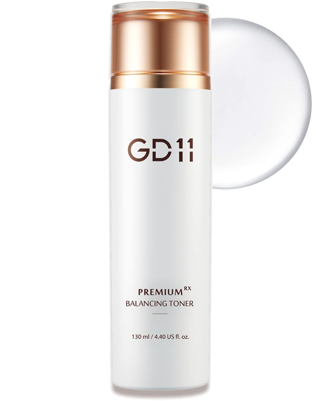 GD11 Premium RX Balancing Toner with Hyaluronic Acid for Sensitive, Dry, Aging Skin Anti-aging Premium Home Care Deep Moisturizing Facial Toner 4.40 fl.oz K-Beauty