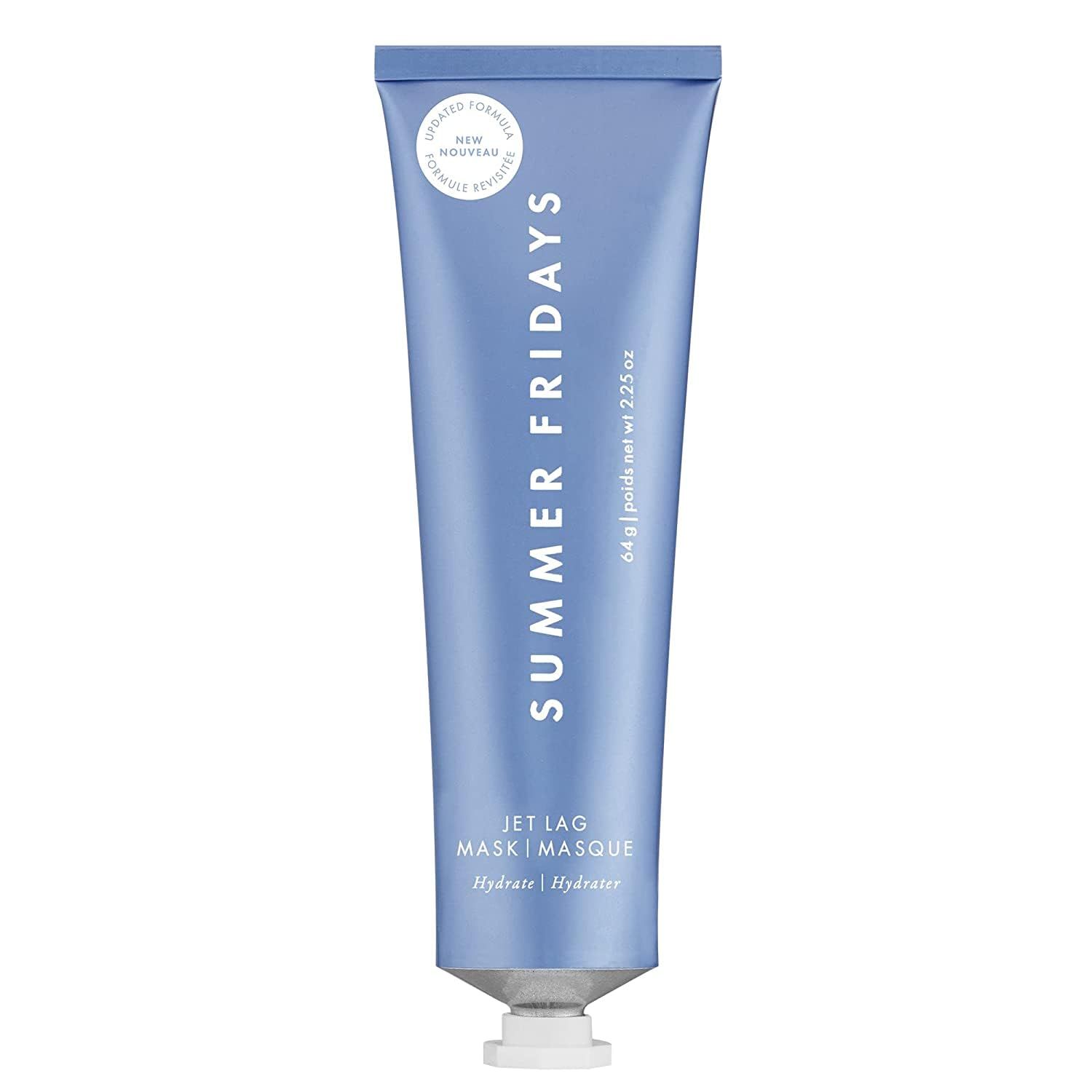 Summer Fridays Jet Lag Mask - Hydrating Face Moisturizer Mask - Enriched with Hyaluronic Acid, Niacinamide, Glycerin Antioxidants Helps Nourish Skin for a Renewed Radiant Complexion (2.25 Oz)