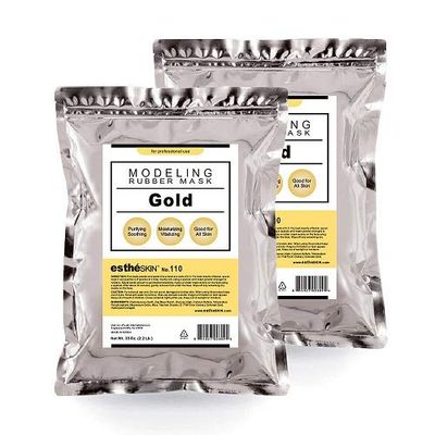 estheSKIN No.110 Gold Modeling Mask Powder for Professional Facial Treatment, 35 Oz. (2 pack)