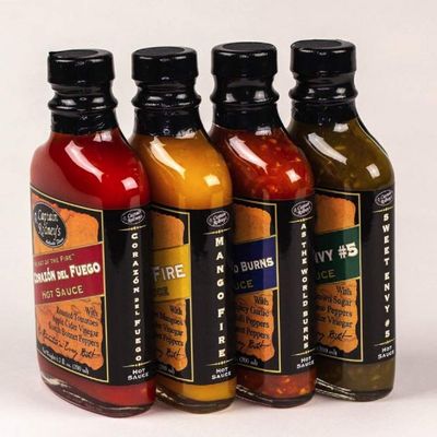 Captain Rodney&#39;s Private Reserve Hot Sauce (4 Pack Library)