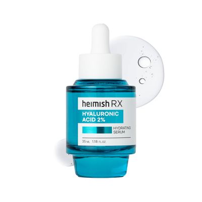 HEIMISH RX Hyaluronic Acid Hydrating Serum - Moisturizing Serum for face, Facial Serum for Sensitive skin, Non-greasy Formula with Hyaluronic Acid 2%, Panthenol, Korean Skincare, 35ml (1.18 fl. oz)