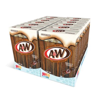 A&amp;W, Root Beer Powder Drink Mix -6 Count (Pack of 12) Sugar Free &amp; Delicious, Makes 72 flavored water beverages