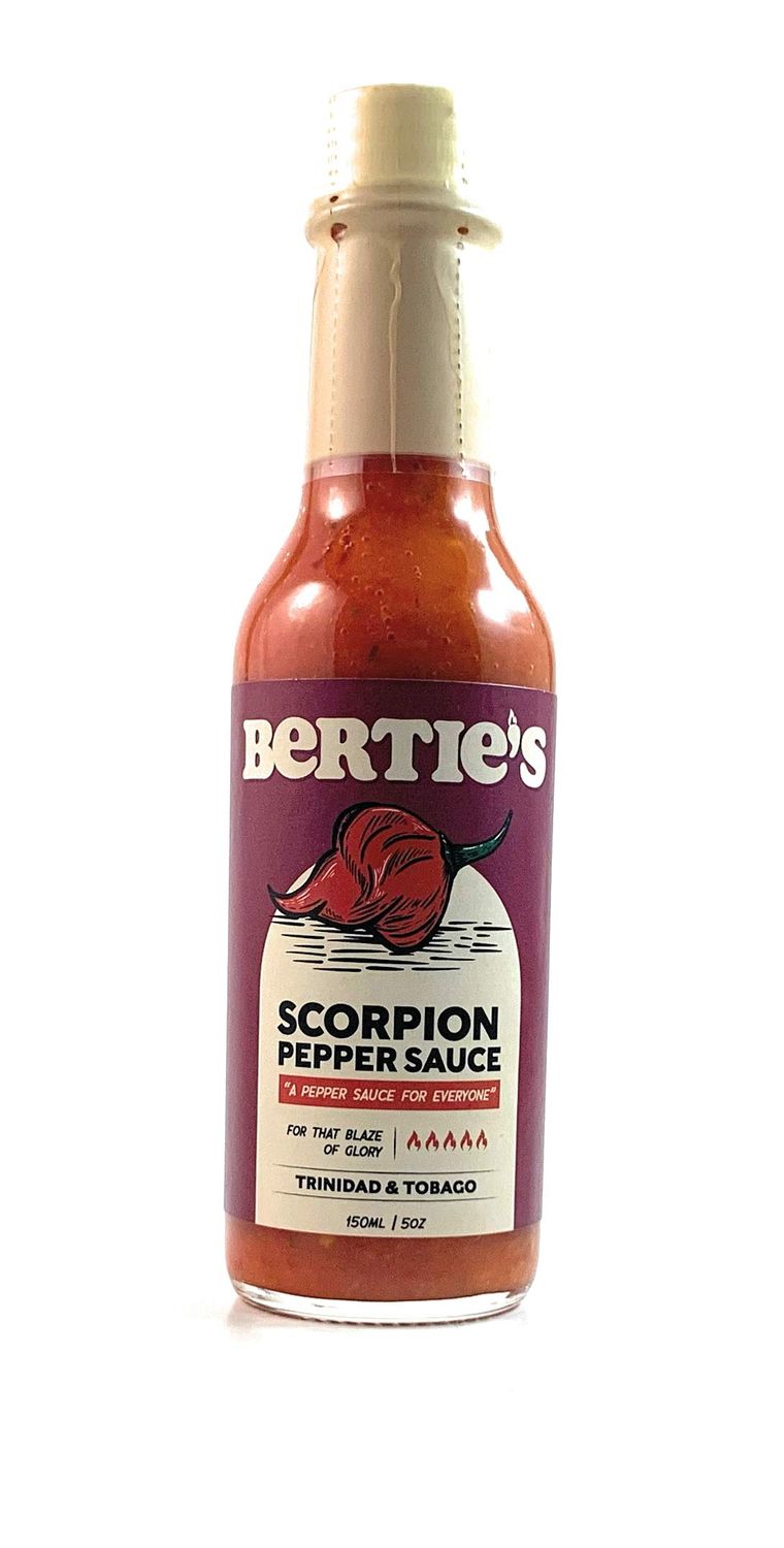 Berties Scorpion Pepper Sauce