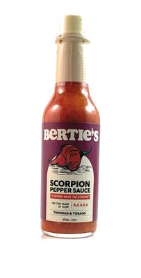 Berties Scorpion Pepper Sauce