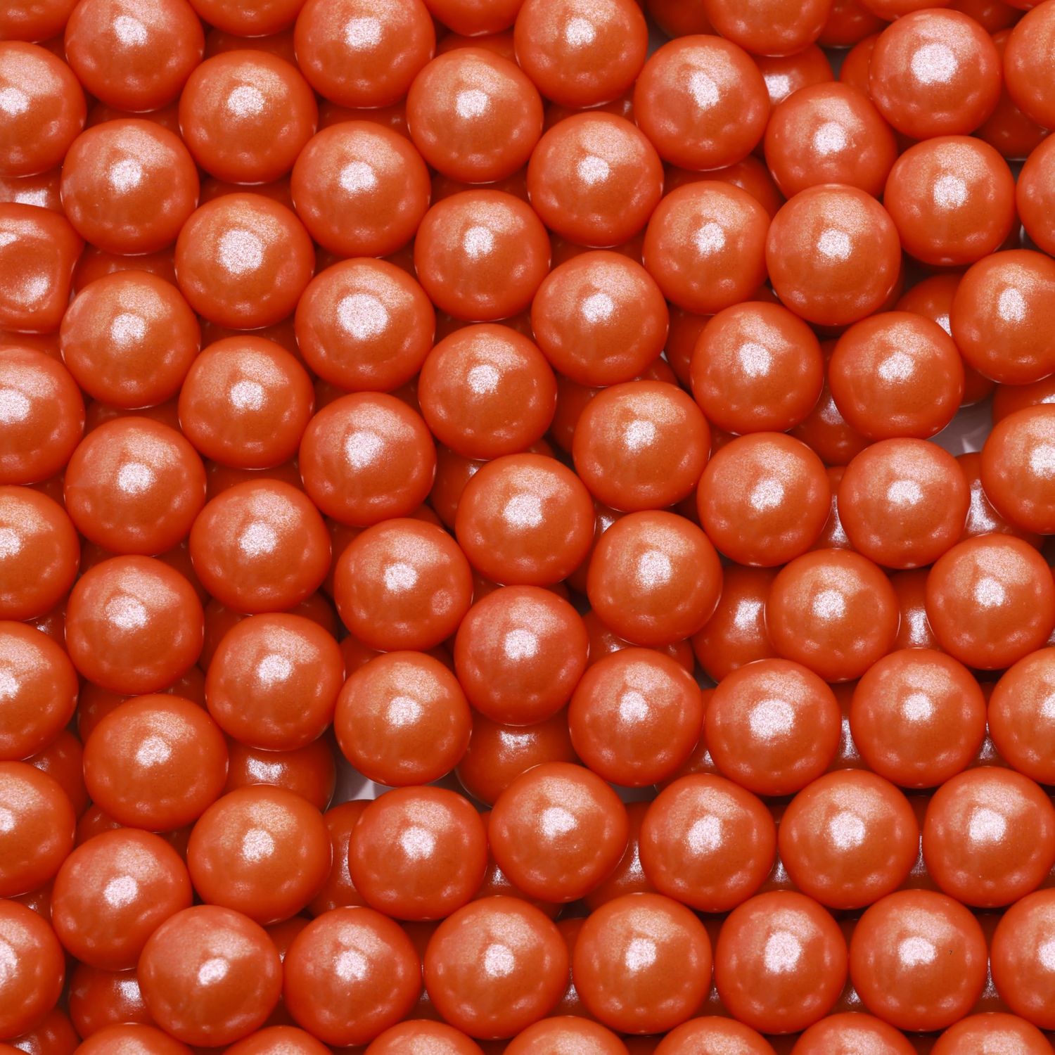 Shimmer Gumballs - Orange Candy Bubble Gum for Kids - Pearl Orange Gumballs 45 pcs 3.5 oz Chewing Gum - Nostalgic Valentines Candy for Party Favors Easter Basket &amp; Sweet Treats, 16mm (0.62 inch)