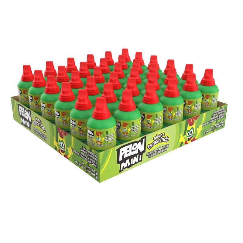 Pelon Pelo Rico Mini Tamarind Candy, 0.45 oz, 36 Count (Pack of 1)