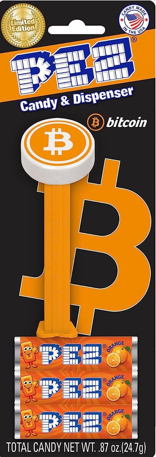Bitcoin PEZ Dispenser - LIMITED EDITION