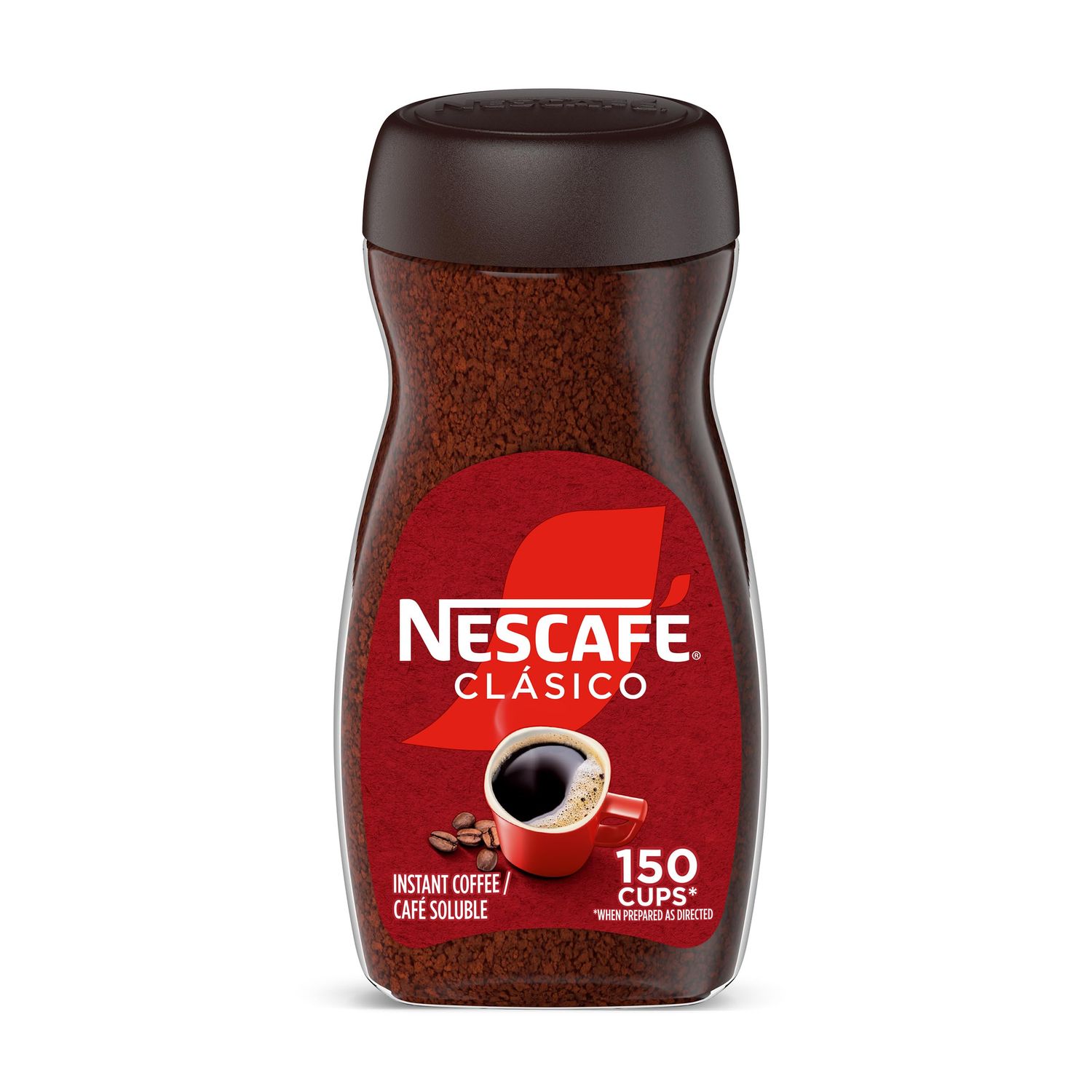 NESCAF CLSICO Instant Coffee, Dark Roast Coffee, 1 Jar (10.5 Oz)