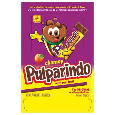 De la Rosa pulparindo 20 pack, tamarind candy (CHAMOY)