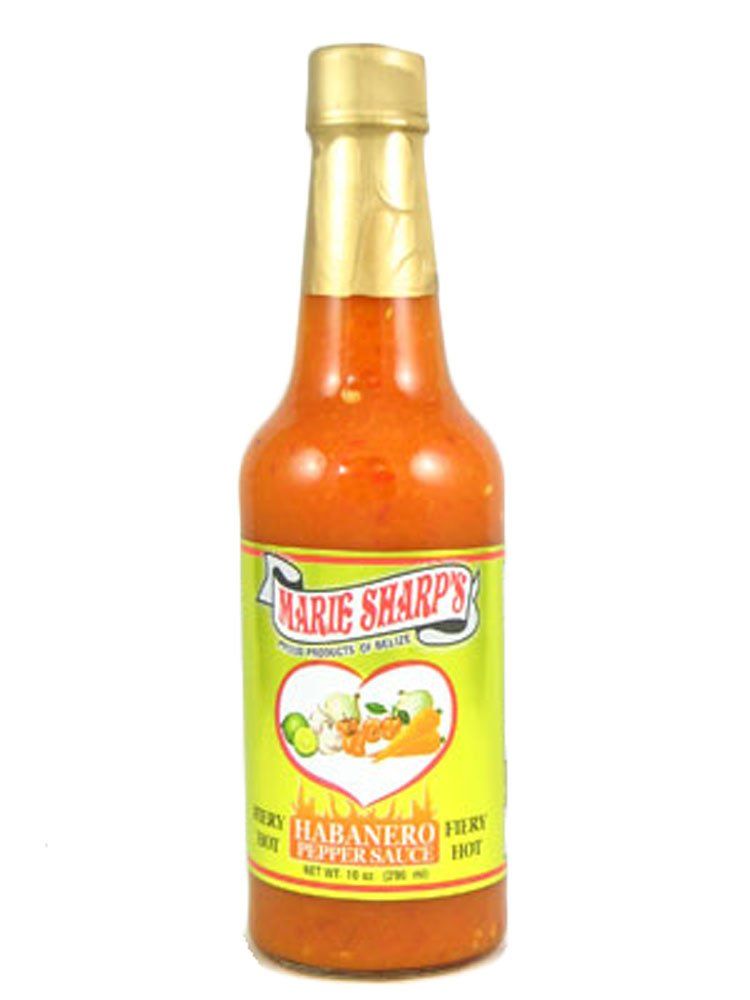 Marie Sharp&#39;s Fiery Habanero Sauce 10 Oz. (Pack of 3) by Marie Sharp&#39;s