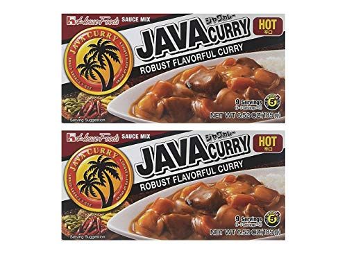 House Foods Java Curry Hot 6.52oz, 2 Pack