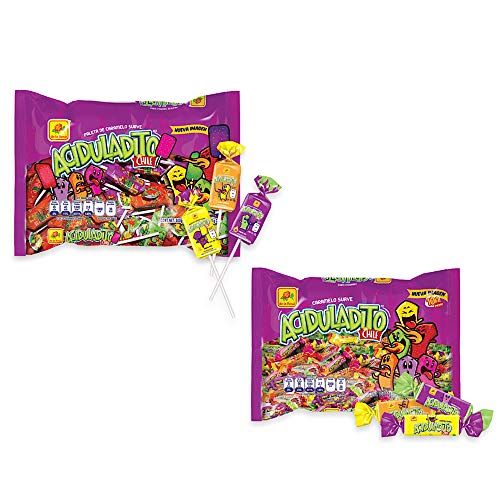 Mexican Candy Bundle: Sweet and Sour Chewy Candy with Chili 100 pcs Sweet and Sour Chewy Pop With Chili 50 pcs