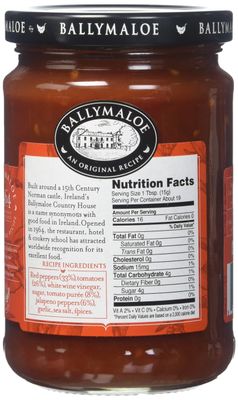 Ballymaloe Red Pepper &amp; Jalapeno Sauce, 10 Ounce