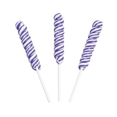 Purple Unicorn Twisty Suckers - 24 individually wrapped pops - Party Candy