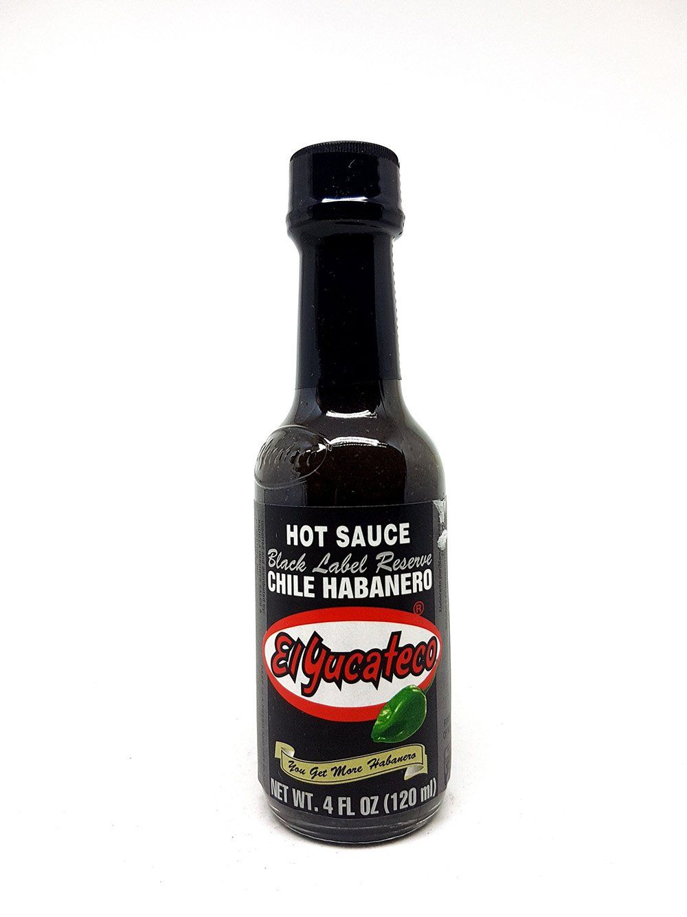 RetailSource El Yucateco Black Label Reserve Chile Habanero Hot Sauce, 3 Count