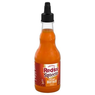 Frank&#39;s RedHot Squeeze Creamy Buffalo Sauce, 12 fl oz