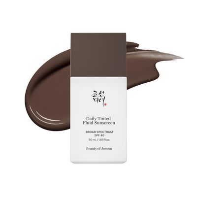 Beauty of Joseon Daily Tinted Fluid Sunscreen 12 Shades for Face Moisturizing Broad Spectrum SPF 40 Korean Skincare 50ml, 1.69 fl.oz DN350