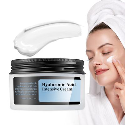 MIZEEYE Hyaluronic Acid Moisturizer For Face, 3.52 oz / 100ML Hyaluronic Acid Cream For Dry &amp; Sensitive Skin, Moisturizing Face Cream For Daily.