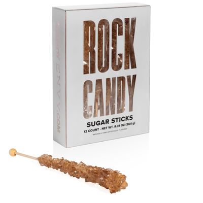 Candy Envy - Amber Rock Candy Sugar Sticks - Root Beer Flavored - Parent