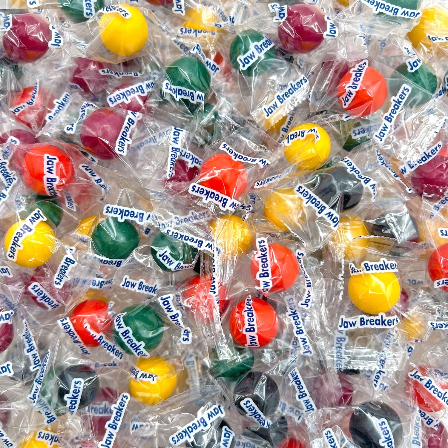 Jaw Breakers Hard Candy 2-Pound Bag Fruit Flavored Assortment About 160 Pieces