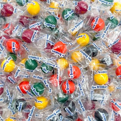 Jaw Breakers Hard Candy 2-Pound Bag Fruit Flavored Assortment About 160 Pieces