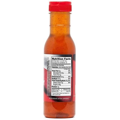 Rib Candy - Peach Cranberry Habanero Net Wt. 17 oz (476 g) Bottle