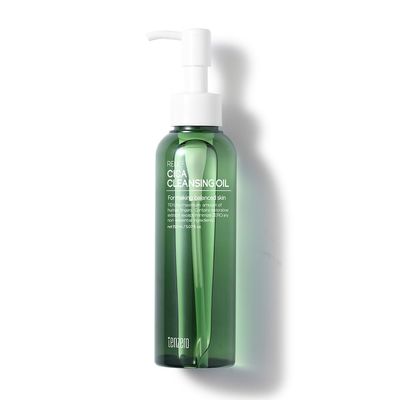 tenzero Relief Cica Cleansing Oil 5.07 fl oz (150ml), Hydrating, Daily Makeup Blackhead Remover for Face, Pore Control Centella Cleansing Oil, Korean Skincare, Double Cleansing
