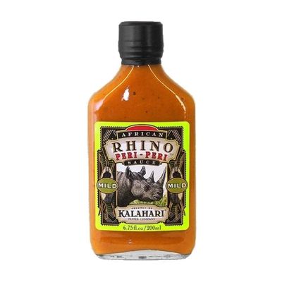 Kalahari Pepper Company African Rhino Peri-Peri Mild Pepper Sauce