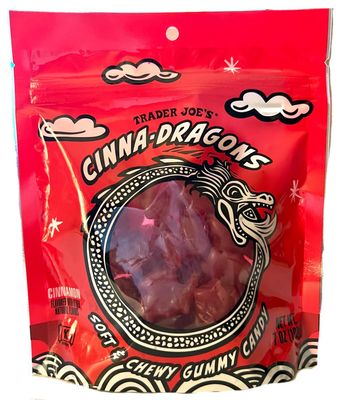 Cinna-Dragons, Gummy Candy, Sweet Hot Cinnamon Flavor